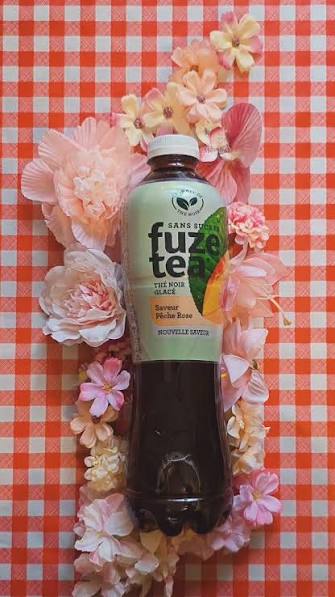 Bouteille de Fuze Tea thé noir